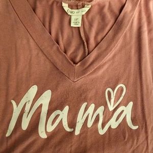 Mama Cold Shoulder Dress